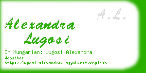 alexandra lugosi business card